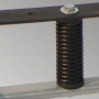 Outdoor iron feet A-boards